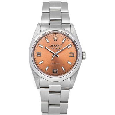 ROLEX AIR KING 34MM SALMON DIAL AUTOMATIC REF: 14000