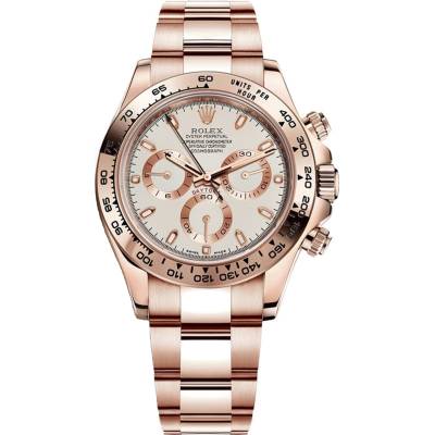 ROLEX DAYTONA COSMOGRAPH 40MM IVORY DIAL REF: 116505 