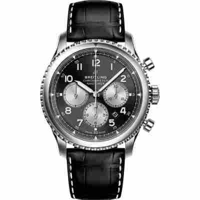 BREITLING NAVITIMER 8 CHRONOMETER 41MM BLACK DIAL REF: AB0117131B1P1