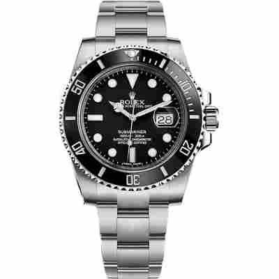 ROLEX SUBMARINER DATE 40MM CERAMIC BEZEL STEEL AUTOMATIC REF: 116610LN