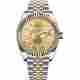 ROLEX SKY-DWELLER 42 YELLOW GOLD&STEEL GOLD DIAL JUBILEE REF: 326933