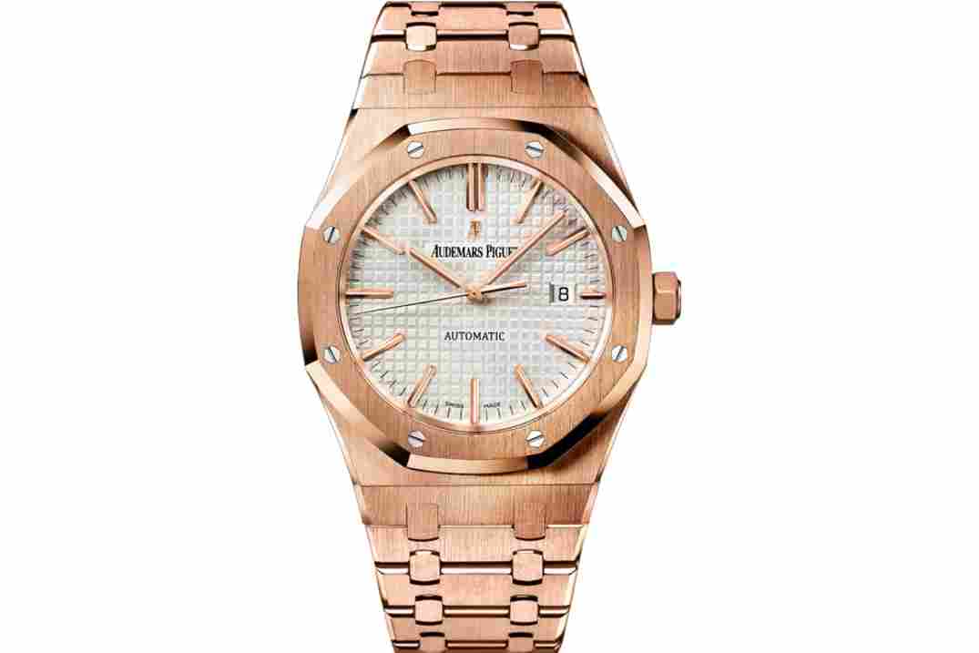 AUDEMARS PIGUET ROYAL OAK 41MM ROSE GOLD AUTOMATIC REF: 15400OR.OO.1220OR.02