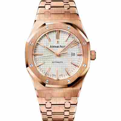 AUDEMARS PIGUET ROYAL OAK 41MM ROSE GOLD AUTOMATIC REF: 15400OR.OO.1220OR.02
