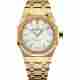 AUDEMARS PIGUET ROYAL OAK 37MM YELLOW GOLD AUTOMATIC REF: 15450BA.OO.1256BA.01
