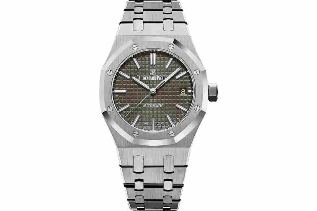 AUDEMARS PIGUET ROYAL OAK 37MM SELFWINDING STEEL GREY DIAL REF: 15450ST.OO.1256ST.02