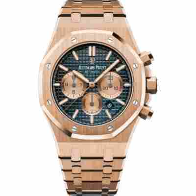 AUDEMARS PIGUET ROYAL OAK 41MM CHRONOGRAPH ROSE GOLD REF: 26331OR.OO.1220OR.01 