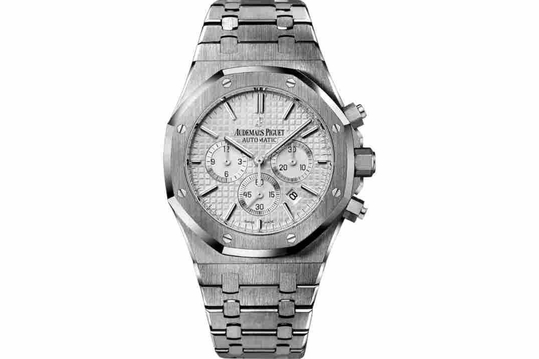 AUDEMARS PIGUET ROYAL OAK 41MM CHRONOGRAPH STEEL WHITE DIAL REF: 26320ST.OO.1220ST.02
