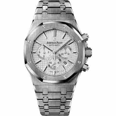 AUDEMARS PIGUET ROYAL OAK 41MM CHRONOGRAPH STEEL WHITE DIAL REF: 26320ST.OO.1220ST.02