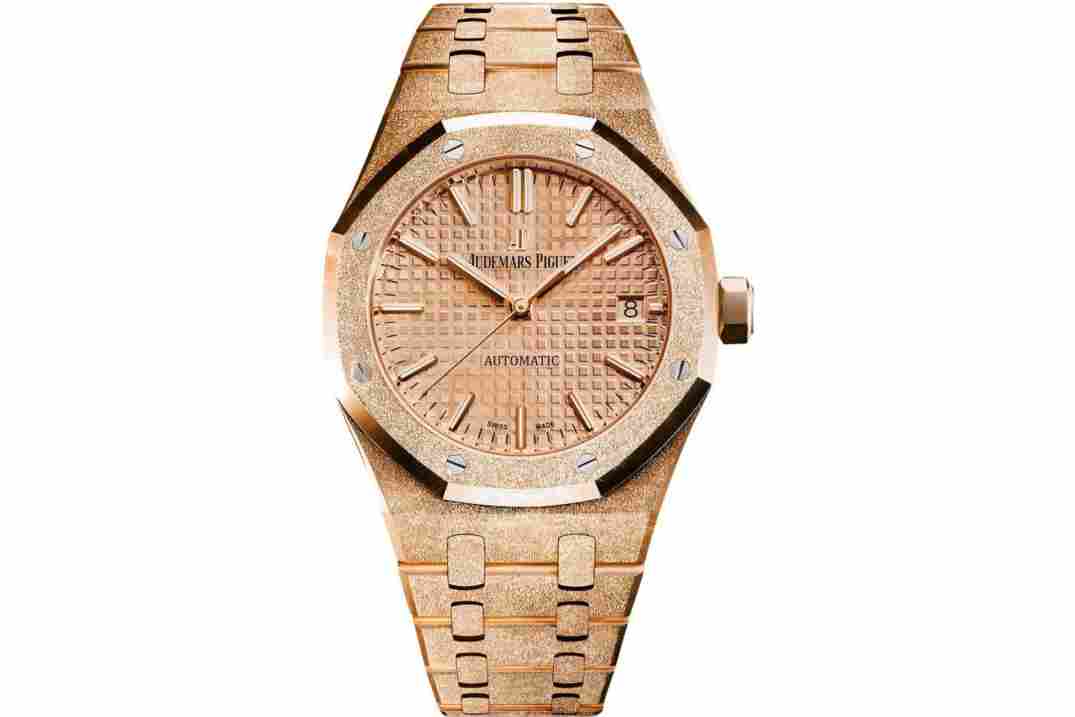 AUDEMARS PIGUET ROYAL OAK LADY 33MM FROSTED ROSE GOLD REF: 15454OR.GG.1259OR.03