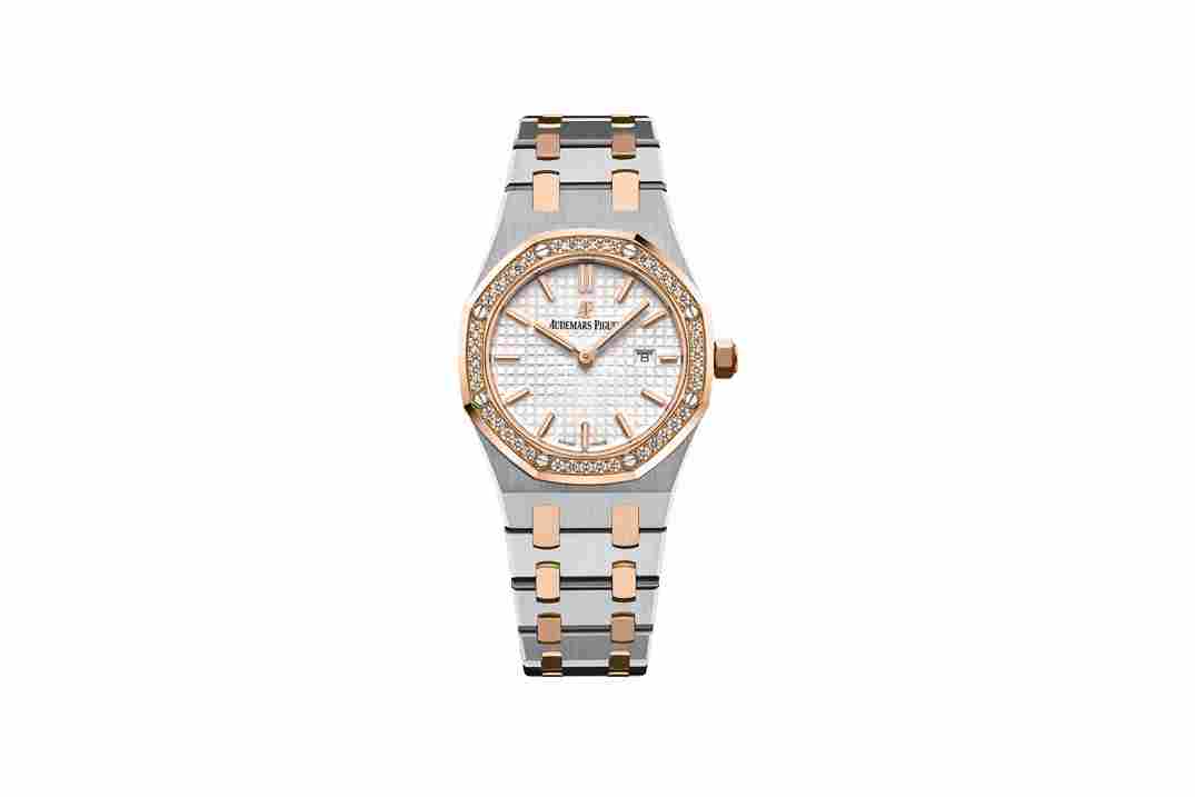 AUDEMARS PIGUET ROYAL OAK LADY 33MM ROSE GOLD&STEEL REF: 67651SR.ZZ.1261SR.01