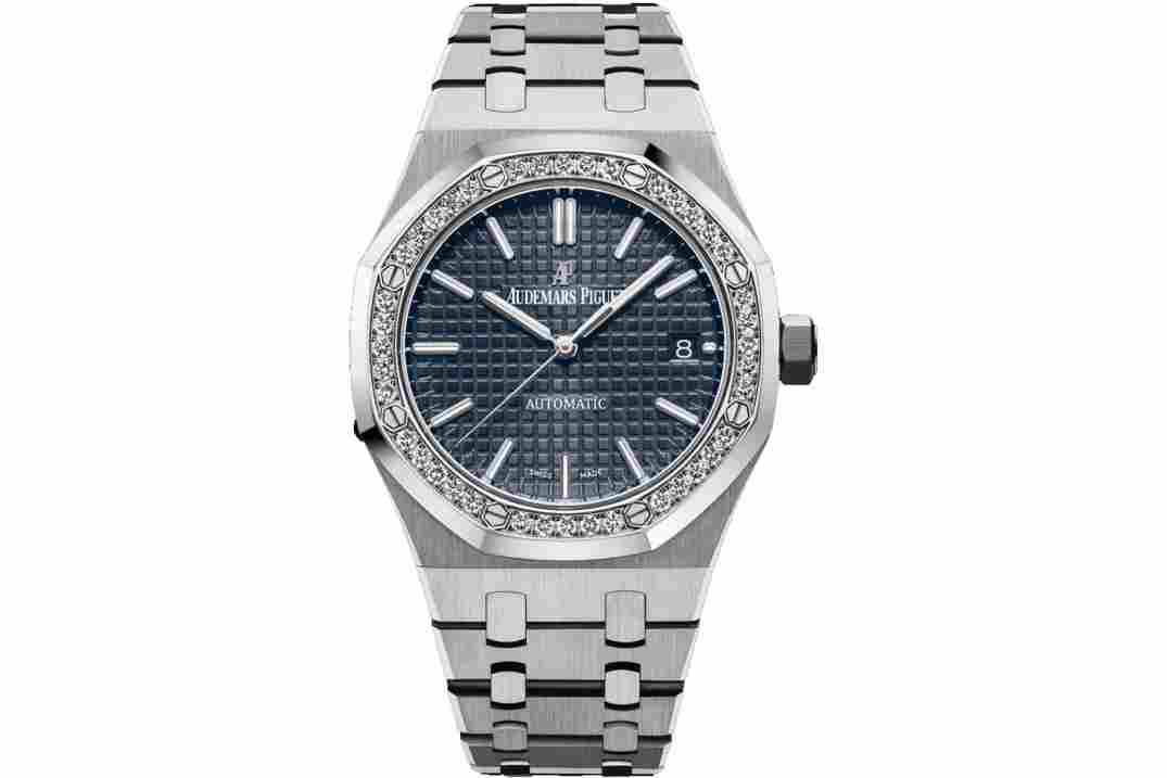 AUDEMARS PIGUET ROYAL OAK LADY 33MM STEEL BLUE DIAL REF: 15451ST.ZZ.1256ST.03