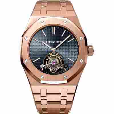 AUDEMARS PIGUET ROYAL OAK TOURBILLON 41MM ROSE GOLD REF: 26522OR.OO.1220OR.01