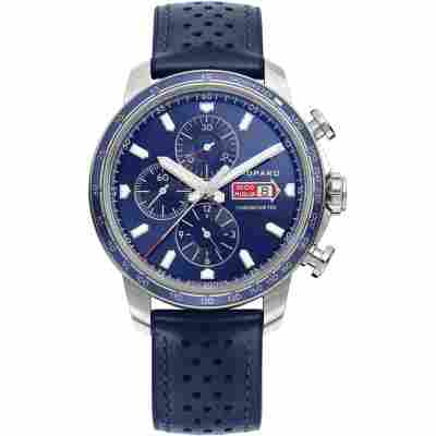 CHOPARD MILLE MIGLIA 44MM STEEL BLUE DIAL AUTOMATC REF: 168571-3007