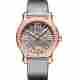 CHOPARD HAPPY SPORT 36MM GREY DIAMOND DIAL ROSE GOLD AUTOMATIC REF: 274808-5014