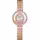CHOPARD HAPPY DIAMONDS 25.8MM GUILLOCHE DIAL ROSE GOLD QUARTZ REF: 209408-5001