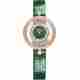 CHOPARD HAPPY DIAMONDS ICONS 26MM GREEN DIAL ROSE GOLD QUARTZ REF: 203957-5209