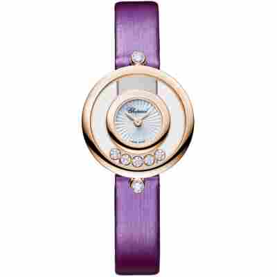 CHOPARD HAPPY DIAMONDS ICONS 26MM ROSE GOLD QUARTZ REF: 209415-5001