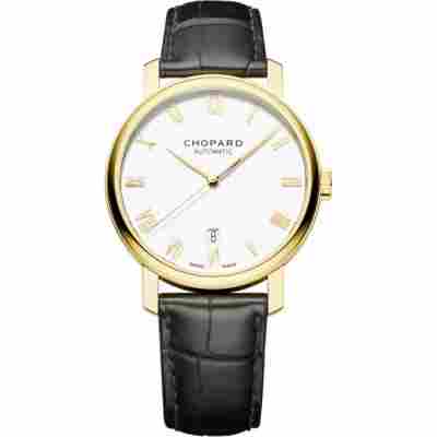 CHOPARD CLASSIC 40MM YELLOW GOLD WHITE DIAL AUTOMATIC REF: 161278-0001