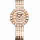 CHOPARD ICE CUBE 36MM ROSE GOLD DIAMOND LADIES WATCH QUARTZ REF: 104015-5001 
