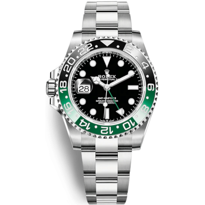 ROLEX GMT-MASTER II 40MM GREEN&BLACK DIAL NEW MODEL 2022 STEEL REF: 126720VTNR