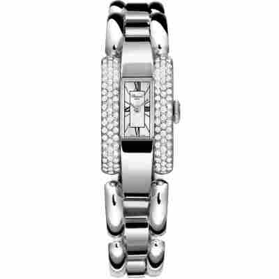 CHOPARD LA STRADA 30MM WHITE GOLD DIAMOND QUARTZ REF: 416547-1001