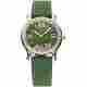 CHOPARD HAPPY HOUR 36MM YELLOW GOLD&STEEL GREEN DIAL REF: 278559-6023