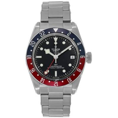 TUDOR BLACK BAY 41MM STAINLESS STEEL RED&BLUE BEZEL DIAL REF: 79830RB