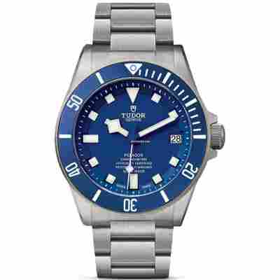 TUDOR PELAGOS 42MM BLUE DIAL&BEZEL TITANIUM AUTOMATIC REF: 25600TB-0001