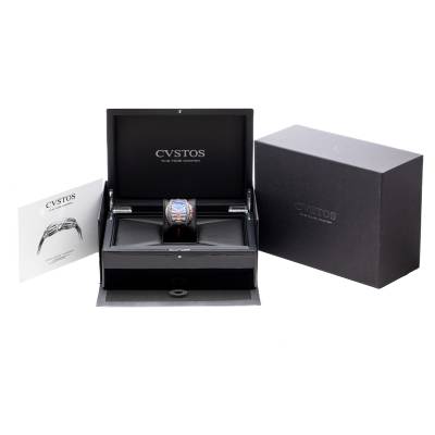 CVSTOS CHALLANGE CHRONO SPRINT TITANIUM 41MM RED LIMITED EDITION 30 PCS REF: B00107.4112001