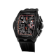 CVSTOS CHRONO BLACK STEEL 41MM BLACK-RED REF: B00107.4102004