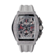 CVSTOS CHRONO STEEL 41MM 2 ROW DIAMONDS WHITE REF:  B00107.4102007