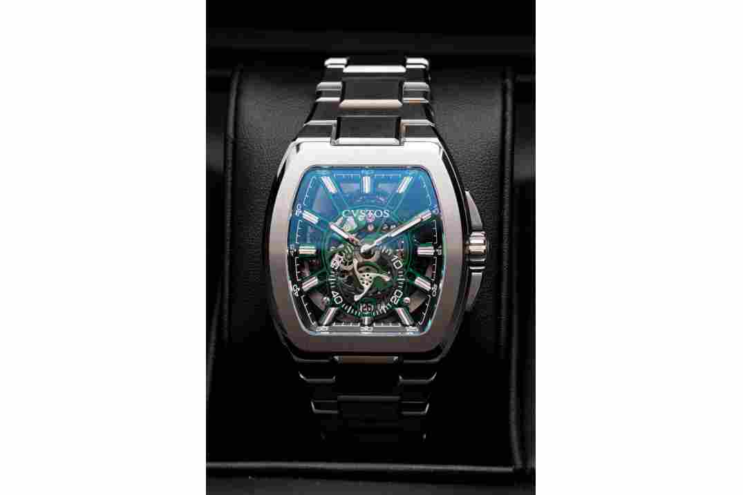 CVSTOS METROPOLITAN 42MM PS TITANIUM SQLT GREEN LIMITED EDITION 200 PIECES REF: F00103.4217001
