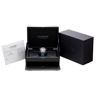 CVSTOS SEALINER PS BICOLOR 5N RED GOLD 41MM RAINBOW SNOW SETTING REF: C00103.4125003