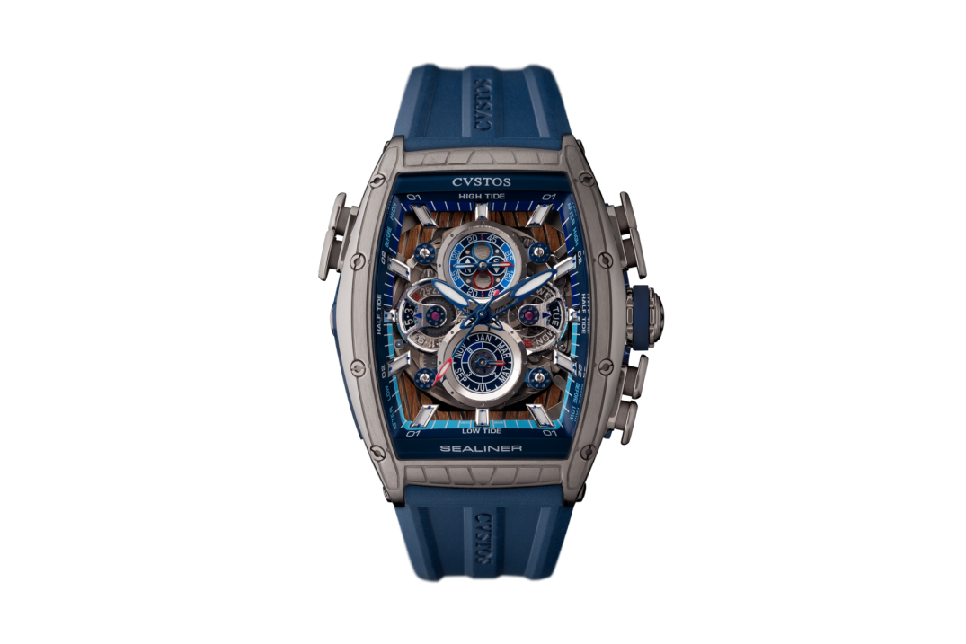 CVSTOS SEALINER QP MAREA STEEL BLUE 41MM REF: C00104.4106001