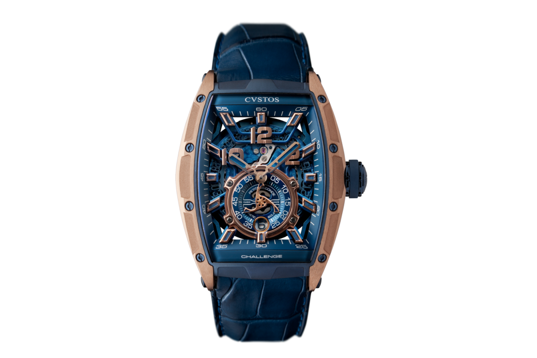 CVSTOS JETLINER PS 5N BRANCARD BLUE TITANIUM / BLUE 41MM REF: A00103.4173001