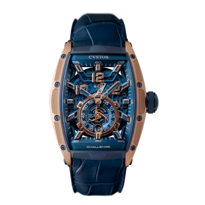 CVSTOS JETLINER PS 5N BRANCARD BLUE TITANIUM / BLUE 41MM REF: A00103.4173001