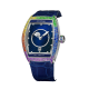 CVSTOS RE-BELLE MOON STEEL /RAINBOW SNOW SETTING BLUE AVENTURINE 36MM REF: D00109.3603002