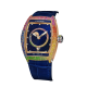 CVSTOS RE-BELLE MOON 5N RED GOLD / RAINBOW SNOW SETTING BLUE AVENTURINE 36MM REF: D00109.3623002