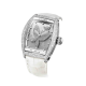 CVSTOS RE-BELLE 36MM PAPILLON STEEL DIAMOND SNOW SETTING WHITE MOP REF:  D00101.3600004