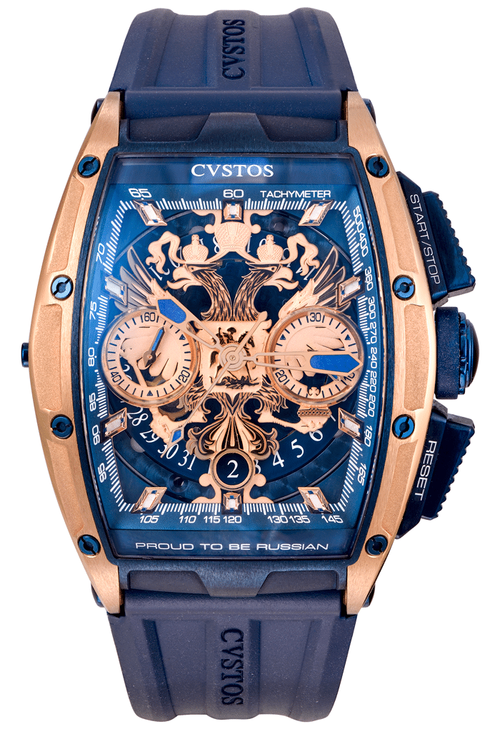 CVSTOS LIMITED EDITION 53MM AUTOMATIC REF: CHALLENGE EAGLE OF RUSSIA 