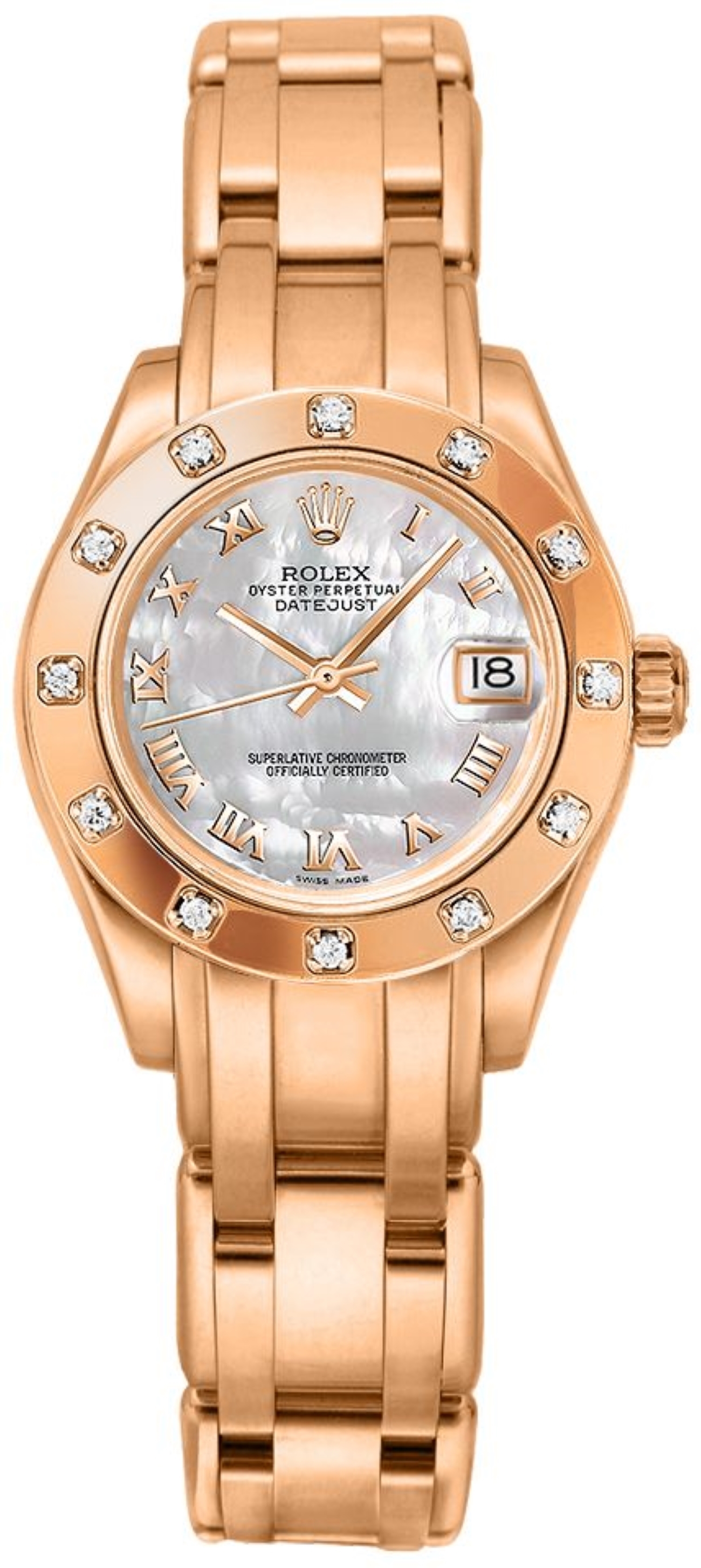 ROLEX LADY-DATEJUST PEARLMASTER AUTOMATIC 29MM REF:  80315