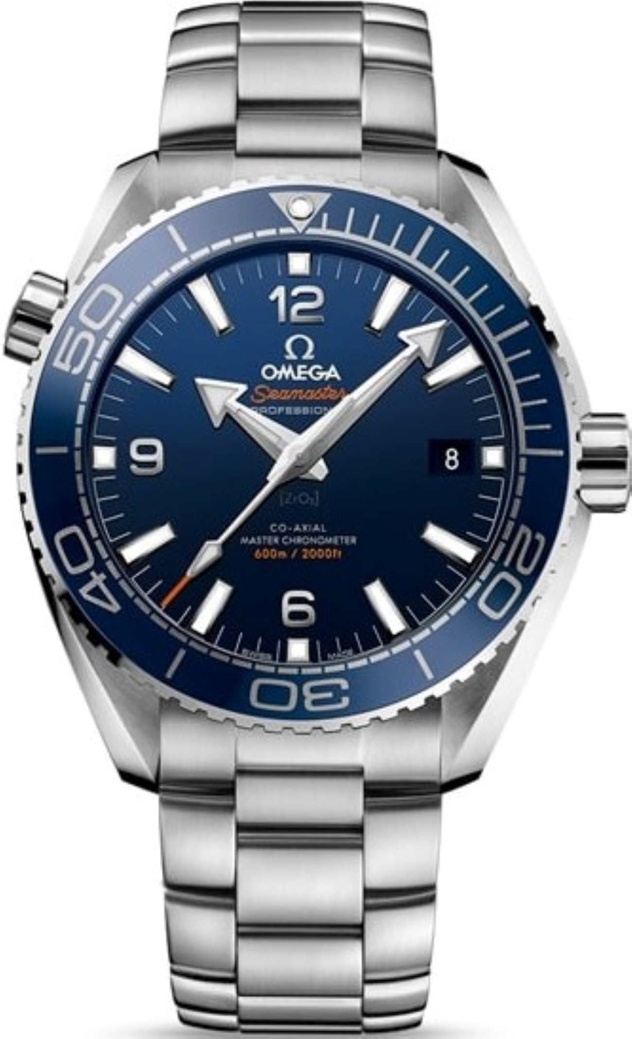 OMEGA SEAMASTER PLANET OCEAN 39.5MM STEEL AUTOMATIC REF: 215.30.40.20.03.001