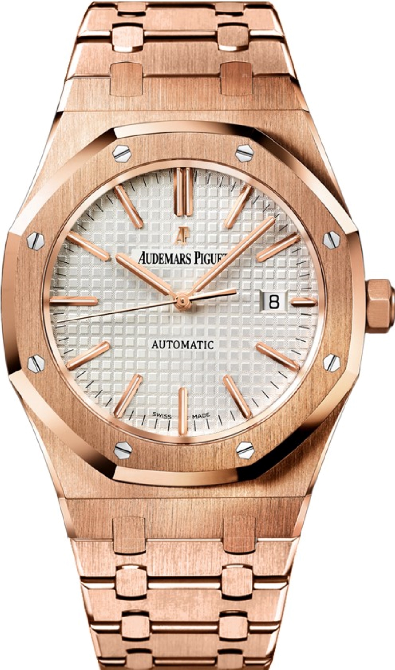 AUDEMARS PIGUET ROYAL OAK 41MM ROSE GOLD AUTOMATIC REF: 15400OR.OO.1220OR.02
