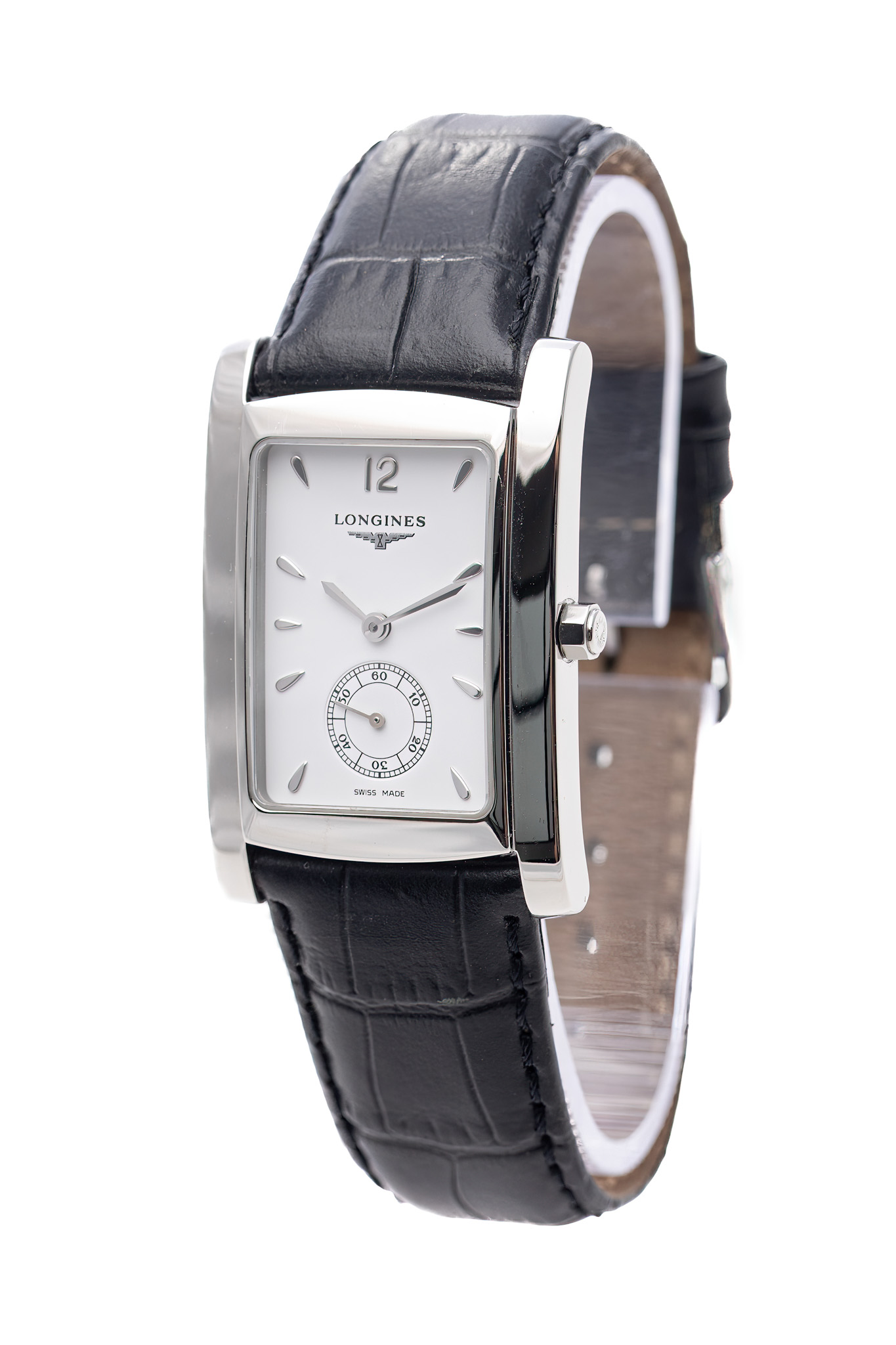 LONGINES DOLCE VITA 27MM STAINLESS STEEL WHITE DIAL REF:L5.655.4.16.6